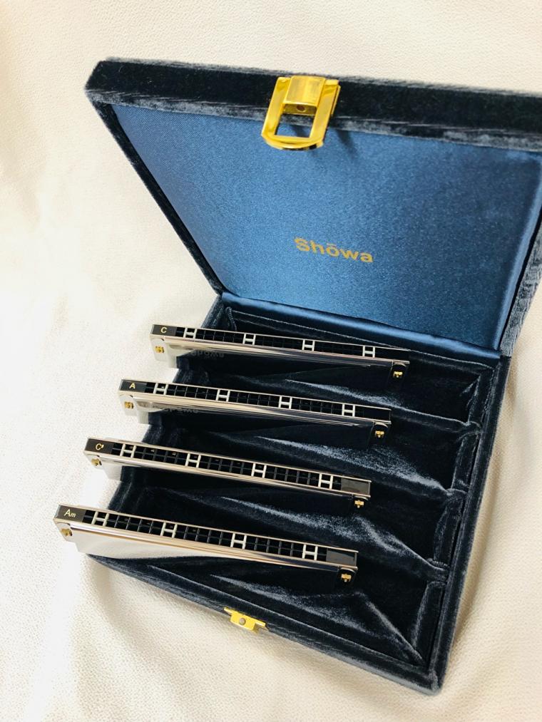 昭和楽器製造 / 複音ハーモニカ Showa21Special 4本セット