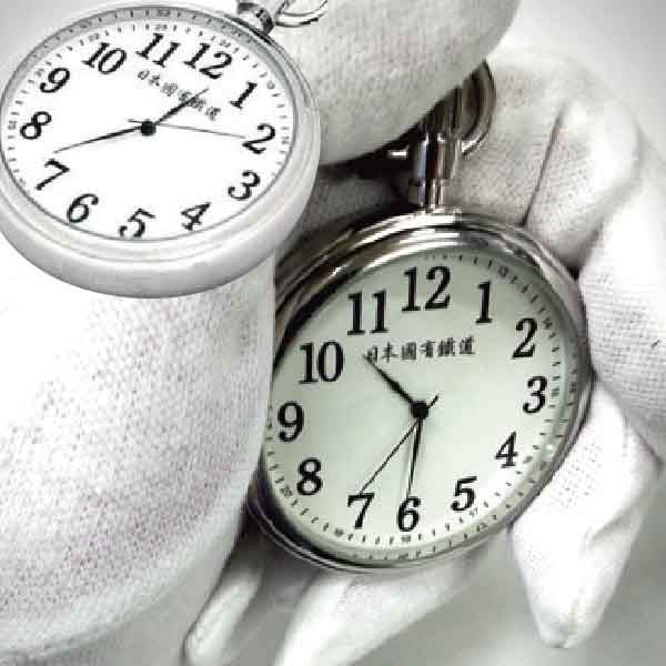 旧国鉄復刻モデル懐中時計(鉄道,国有鉄道,視認性,精工舎,セイコー