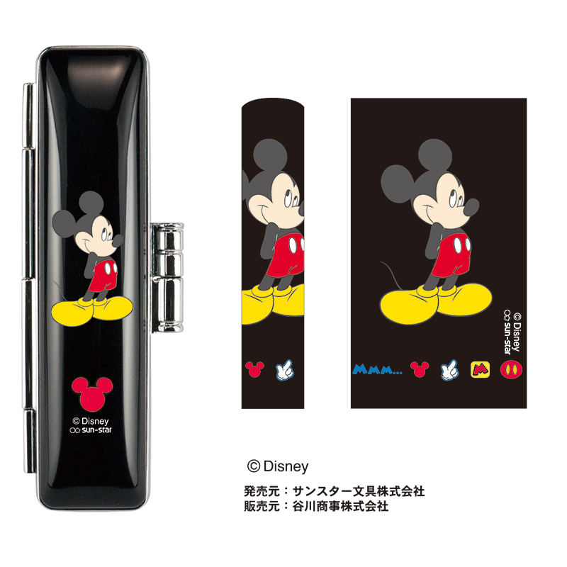 ミッキーマウス 印鑑セット 印面サイズ 12.0mm | きゃらポン