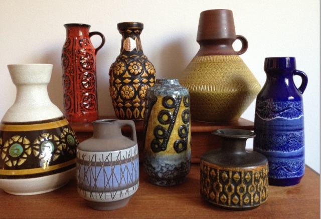 ヴィンテージ・フラワーベース：北欧雑貨のPetaPeta