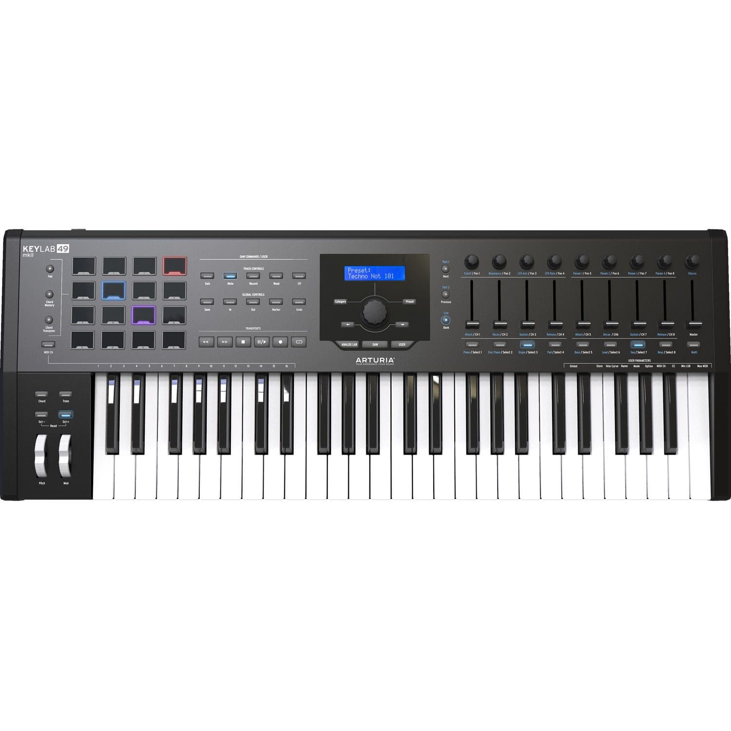 Arturia KeyLab MKII 49 – Professional MIDI Controller and Software