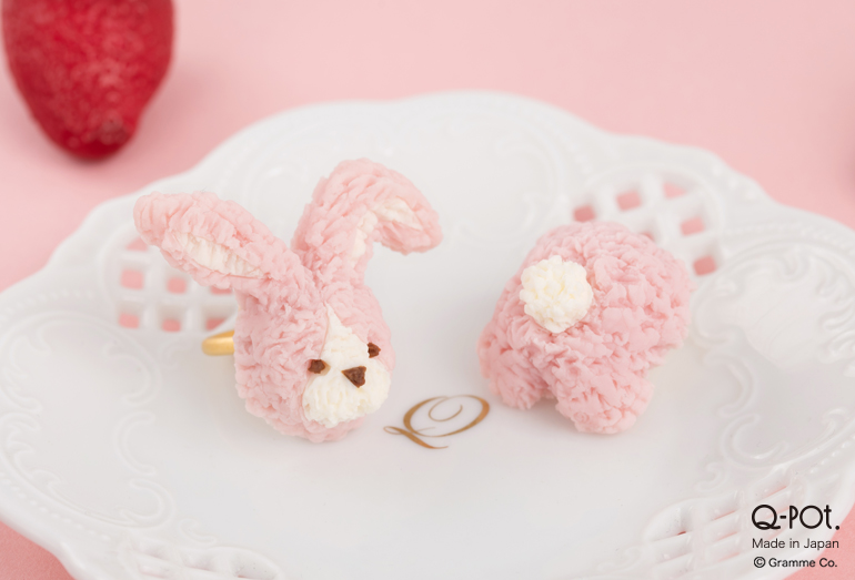真っ赤な苺に愛らしいピンク色「ストロベリーミルクなうさぎ」が2月19