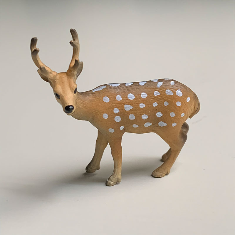 楽天市場】ミニチュア 置物 飾り フィギュア 鹿 しか 牡鹿 オブジェ添