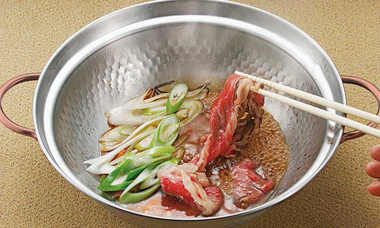 楽天市場】送料無料｜肴七味 ステンレス製 卓上鍋（お玉・目皿付