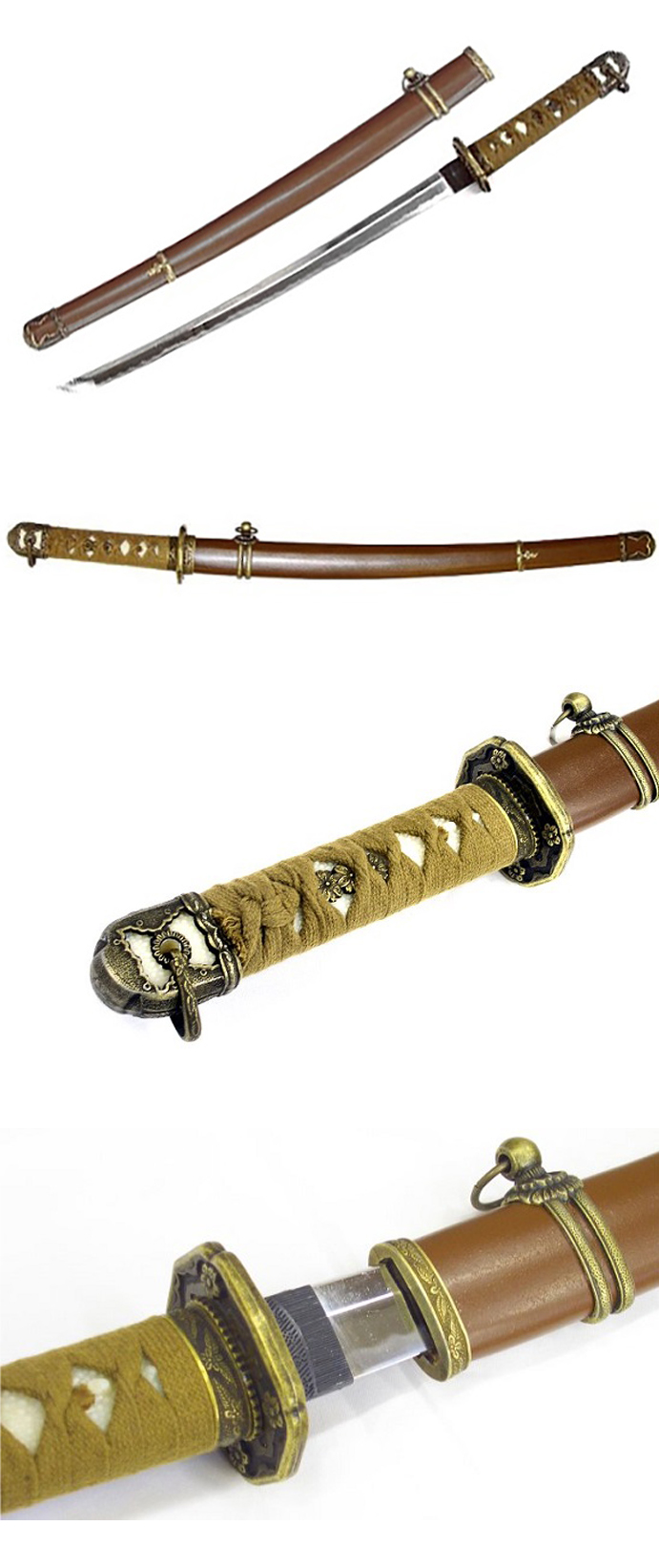 楽天市場】模造刀 軍刀 GN-4 陸軍搭乗員軍刀 軍茶柄 軍茶木鞘 尾形刀剣
