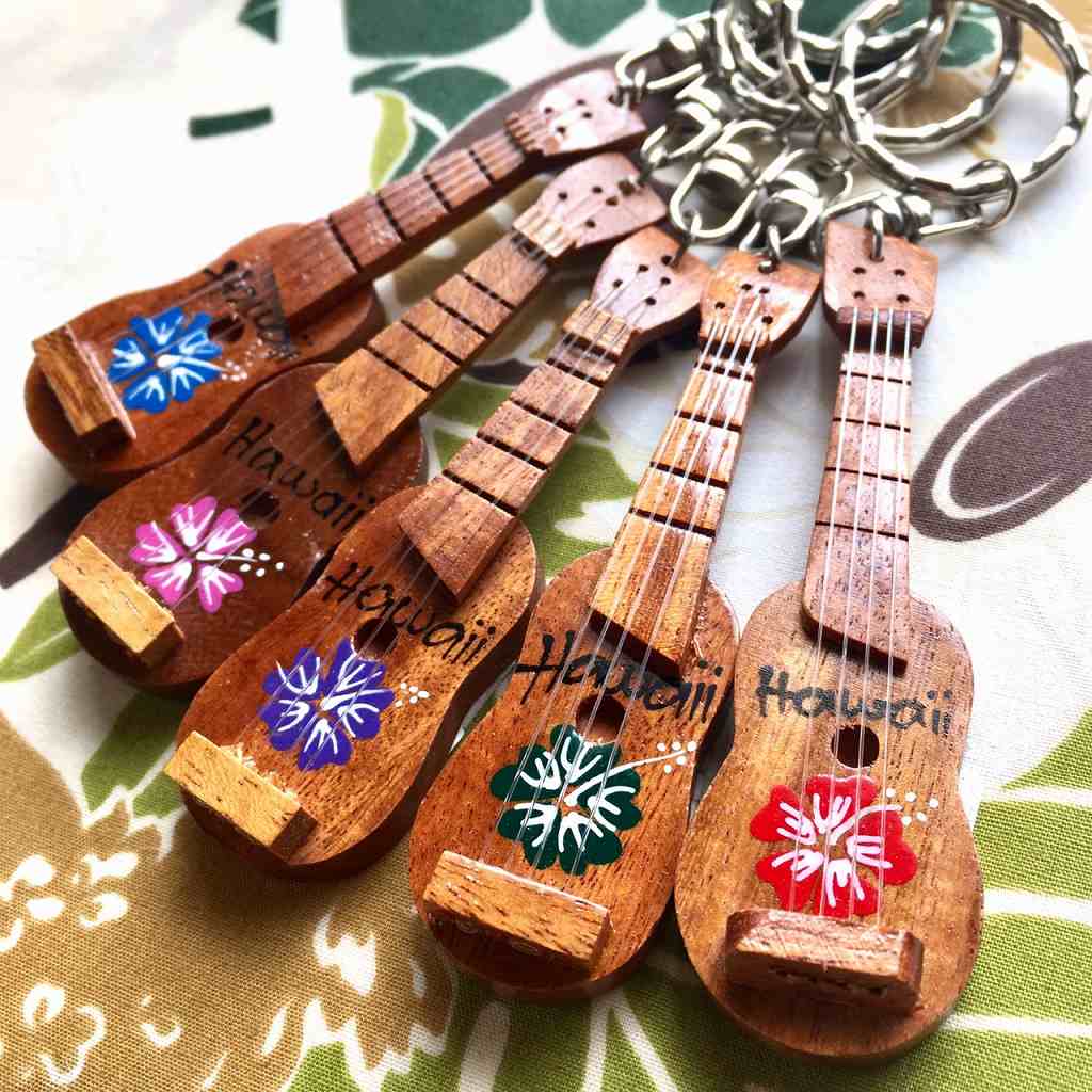 楽天市場】ウクレレ キーホルダー キーチャーム ウクレレ ストラップ