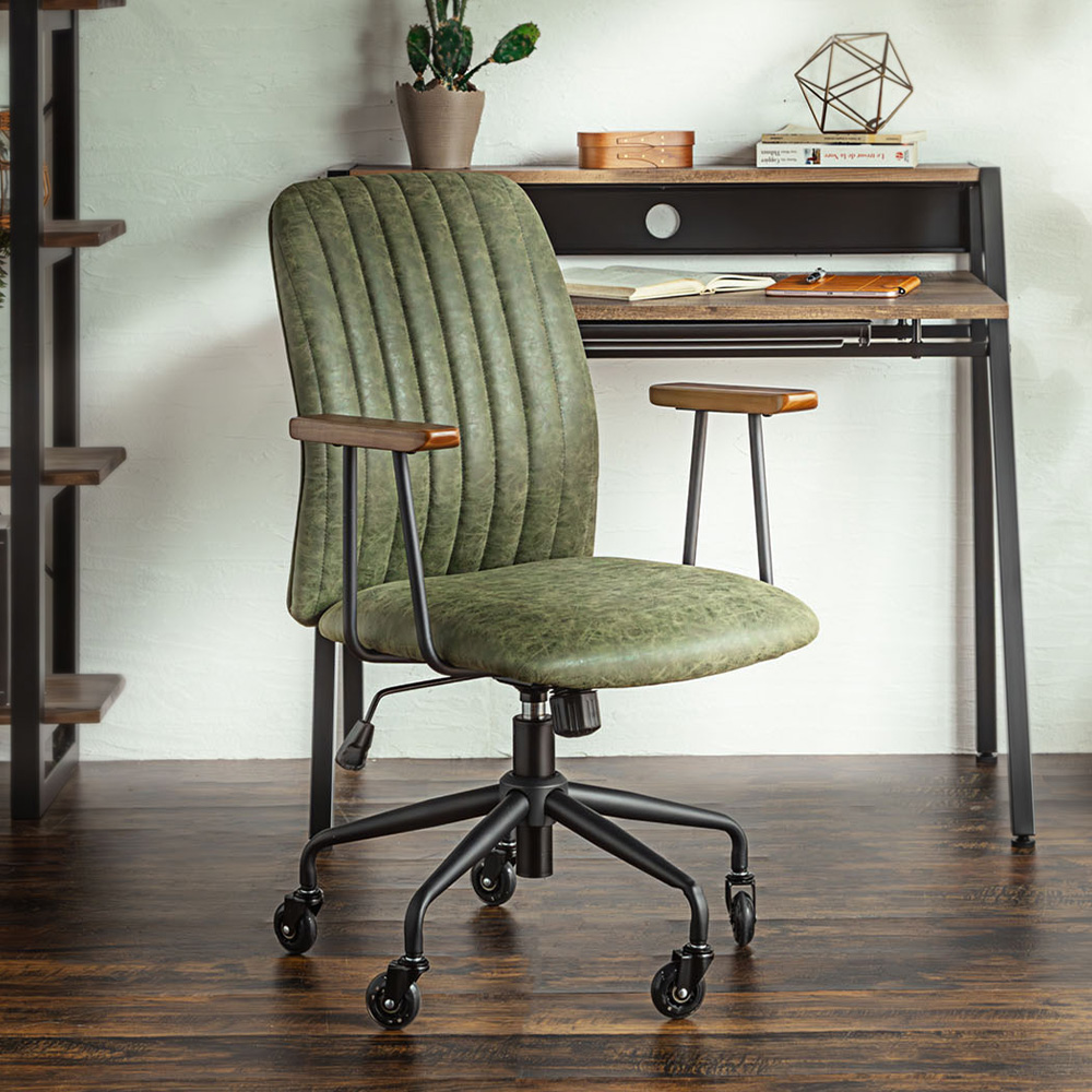 ヴィンテージ デスクチェア 昇降 回転式 レトラ｜ユニットシェルフ