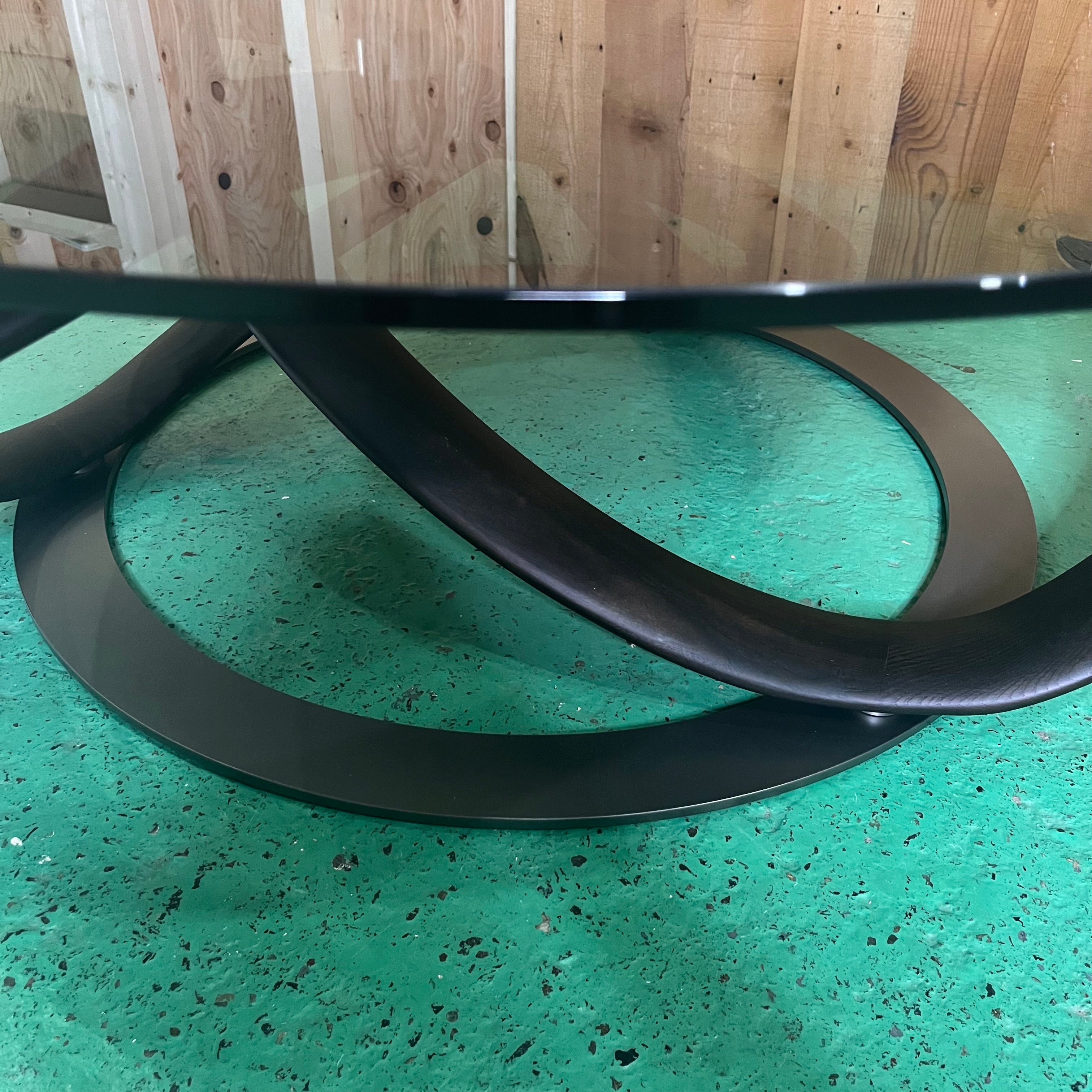 ポラダ / porada インフィニティ / INFINITY リビングテーブル ガラス