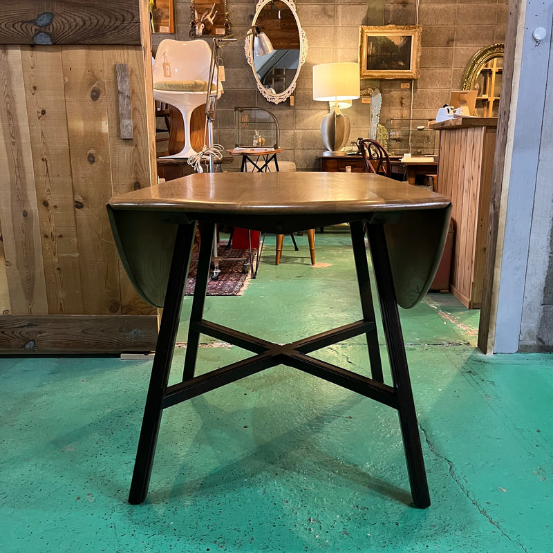 英国アンティークチーク材ゲートレッグテーブル/バタフライダイニング