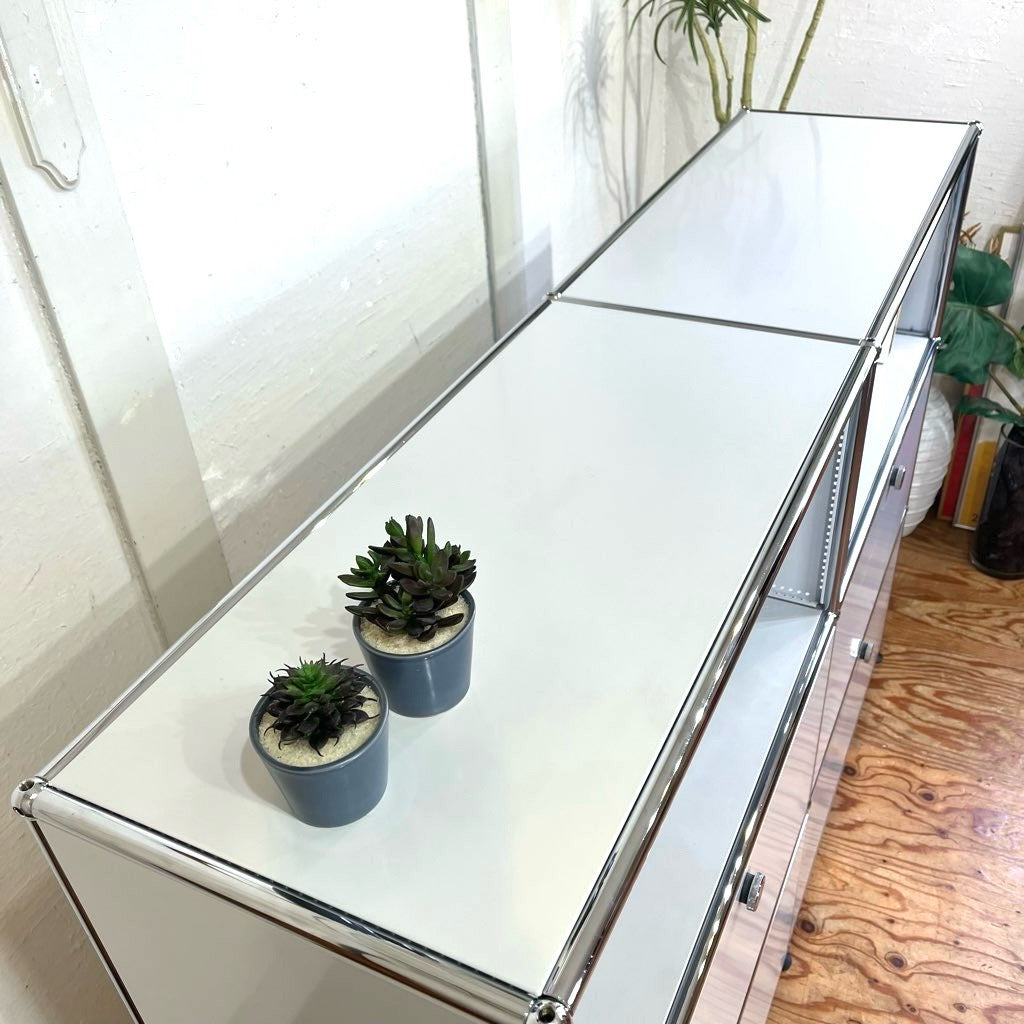 USMハラー / USM Haller モジュラーキャビネット オープンシェルフ 2列