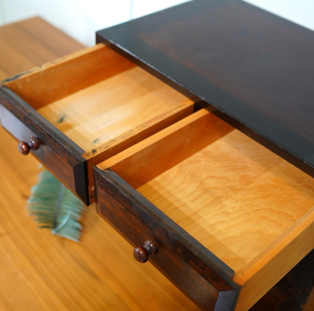 松本民芸家具 凸面小抽出 中古 収納棚 キャビネット 古民家 和風 松民