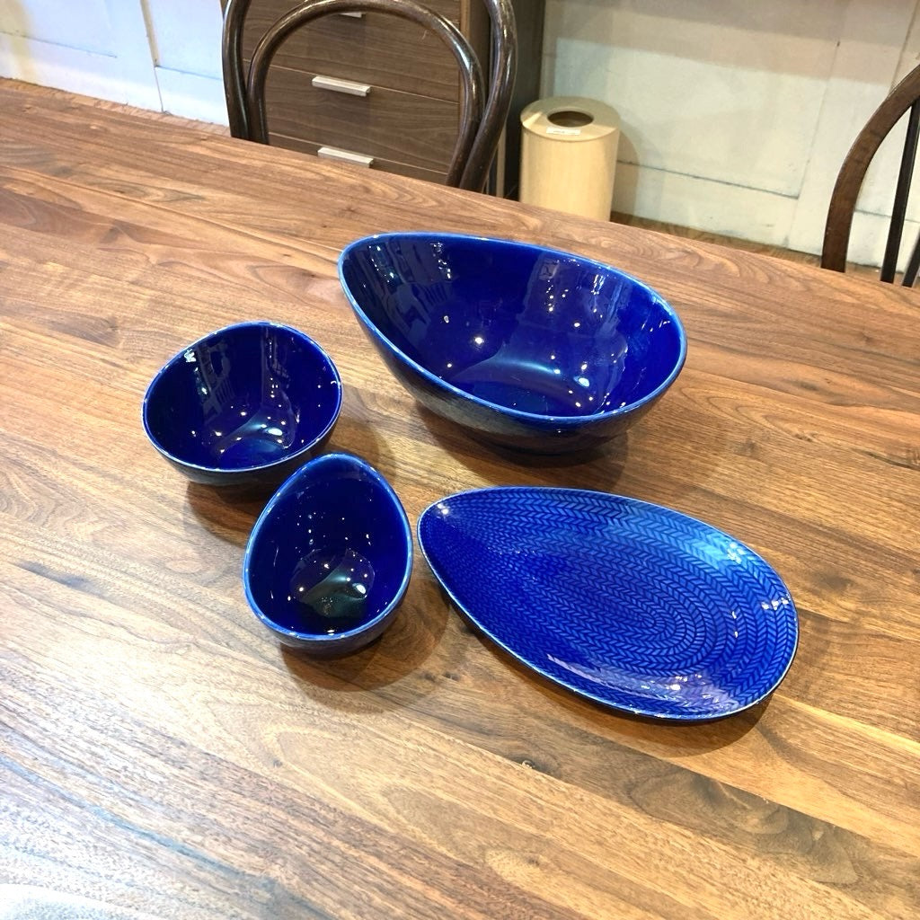 ロールストランド / Rorstrand ブラエルド / Bla Eld 舟形プレート