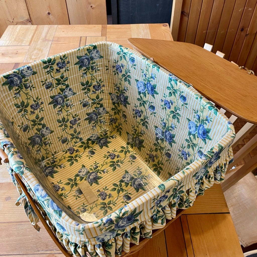 ロンガバーガー/Longaberger バスケット大【4】蓋付きかご カントリー