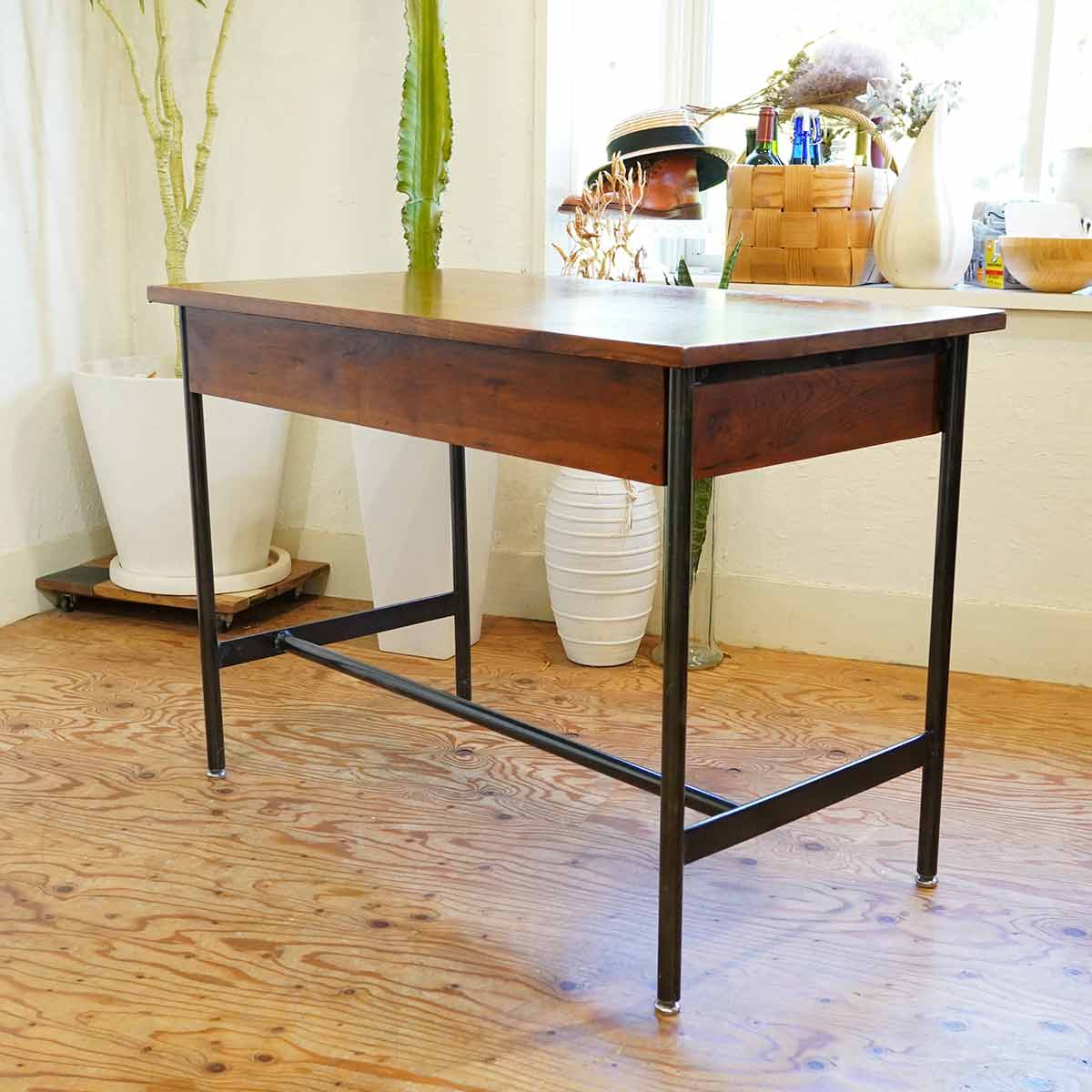 クラッシュゲート / CRASH GATE ラン デスク ビンテージ調 机 在宅