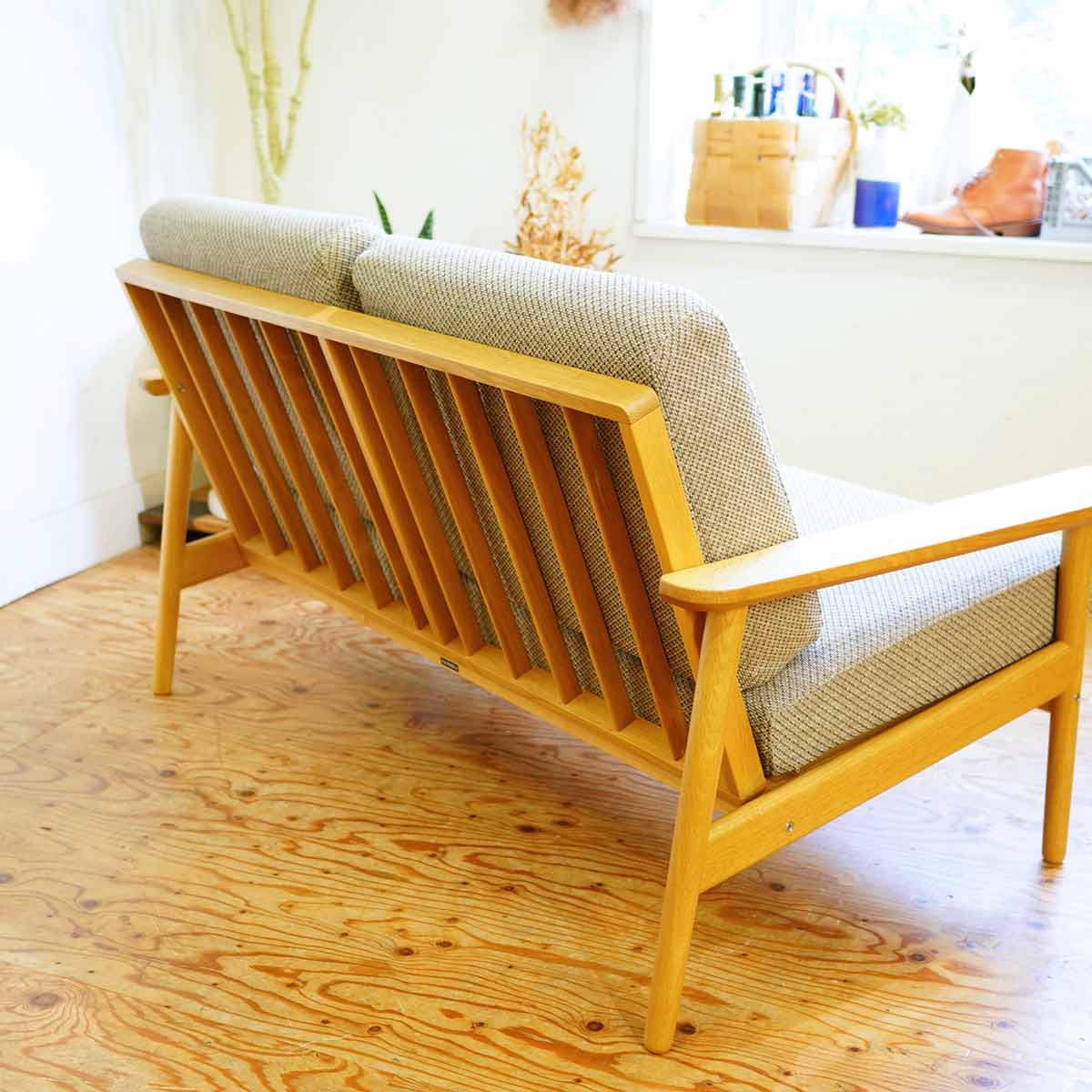 カリモク家具 / karimoku 2人掛け ソファ 2P WD4332S381 中古