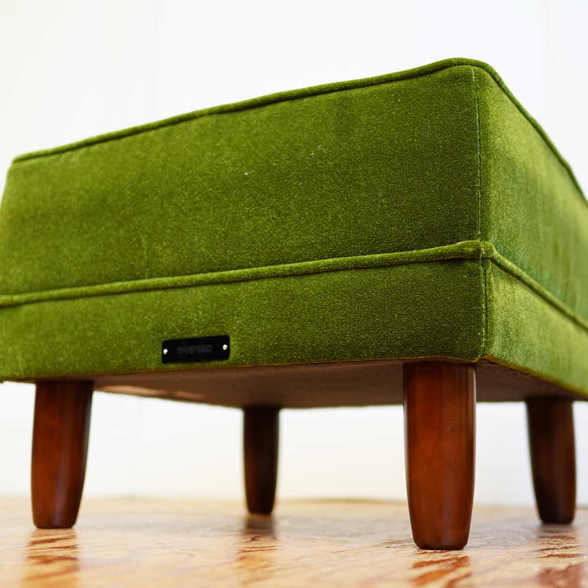 カリモク60 / karimoku60 オットマン モケットグリーン スツール