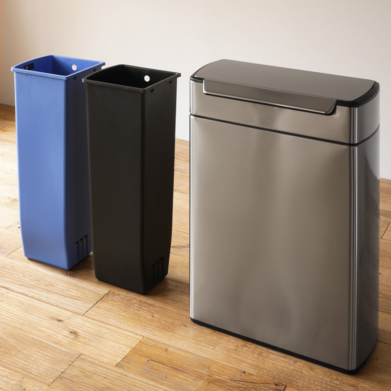 タッチバーダストボックス simplehuman レクタンギュラー 48L