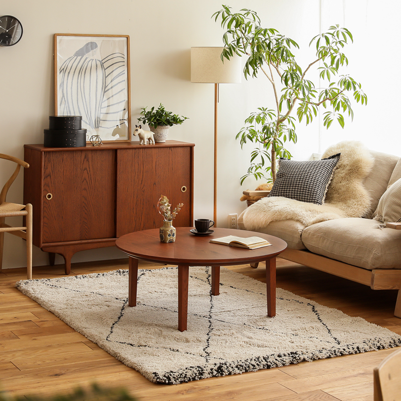 こたつテーブル FAM／RD 円形 直径90cmタイプ ｜家具・インテリア通販