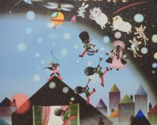 藤城清治 作 『おもちゃのチャチャチャ』 ♪ ｜骨董品買取 緑和堂