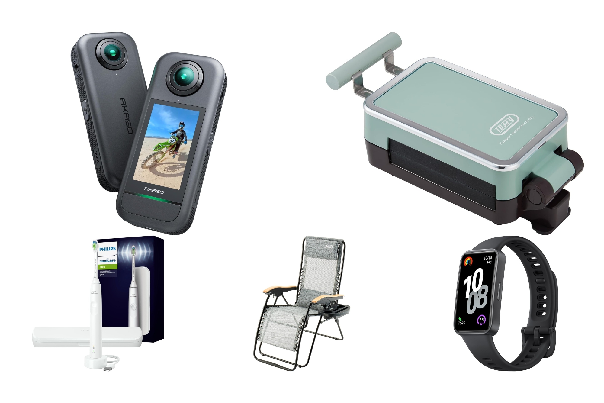 激安360度カメラ、4分割ホットサンドメーカー、HUAWEI Band 10 編集部