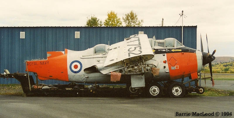 warbirdregistry.org - A Warbirds Resource Group Site - Fairey Gannet