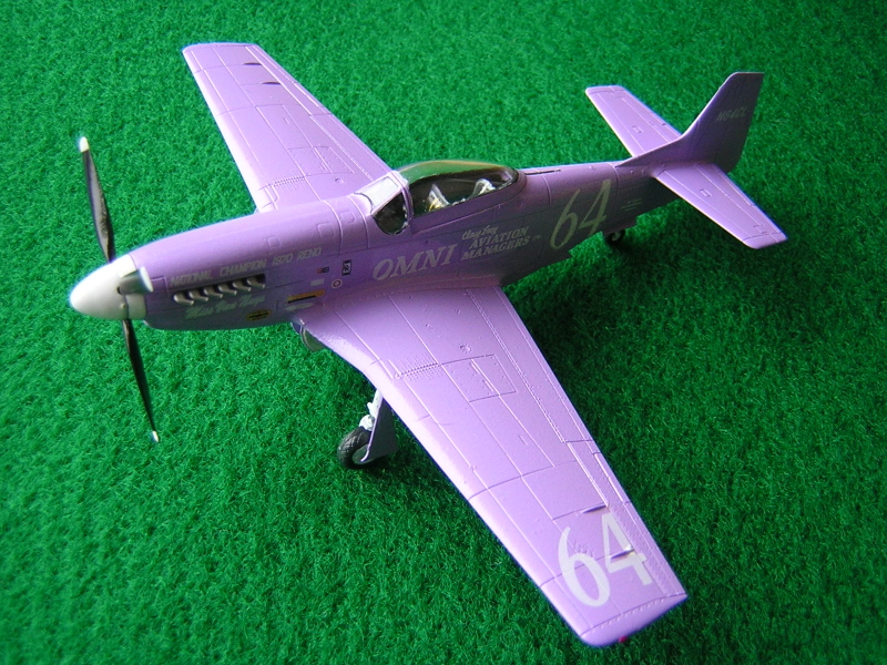P-51D マスタング・レーサー（タミヤ 1/72）＞飛行機プラモデル製作