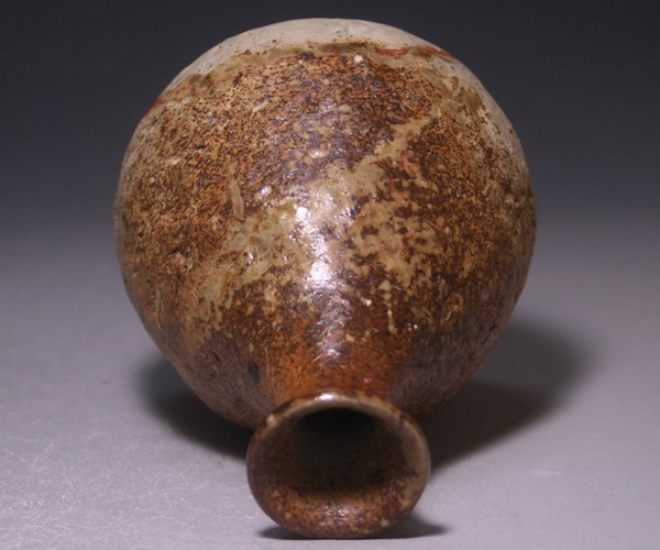 横山直樹 作 「備前自然練込徳利」 ～備前焼専門卸小売店 川口陶楽苑～