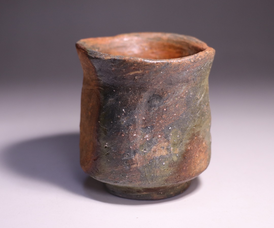 楽焼 常盤焼 栗田菊次郎 作 亀 香合 無傷 共箱 保証。 楽焼 常盤焼 栗田