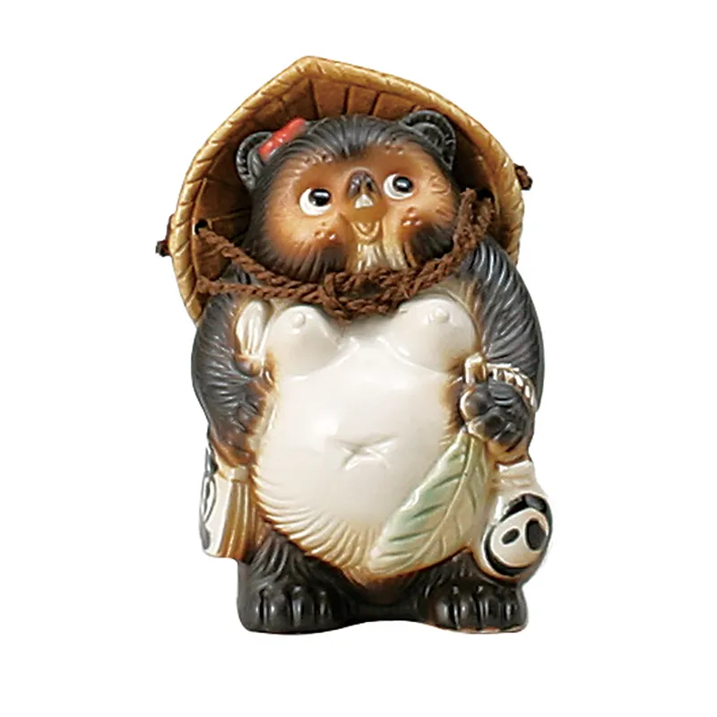 6号ひねり狸メス(雑貨・インテリア・神仏具,インテリア・飾り)|食器