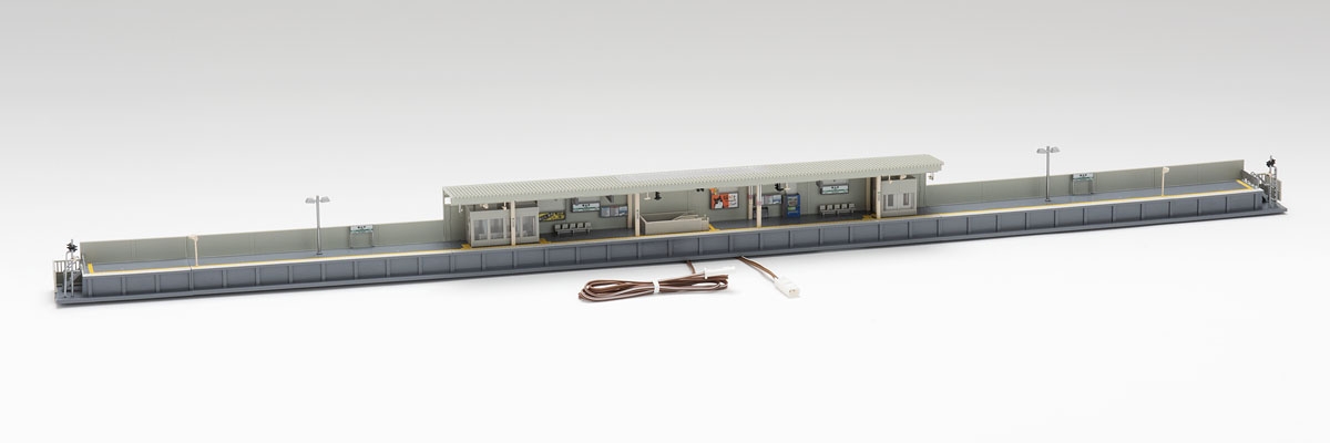 対向式ホームセット(都市型)照明付 ｜製品情報｜製品検索｜鉄道模型