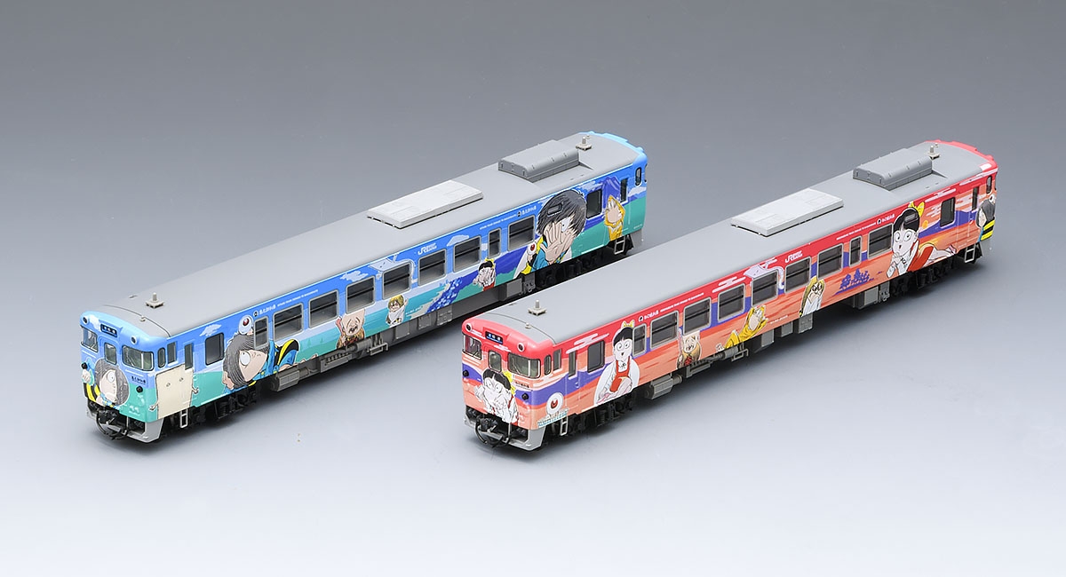 JR キハ40-2000形ディーゼルカー(鬼太郎列車・ねこ娘列車)セット｜製品