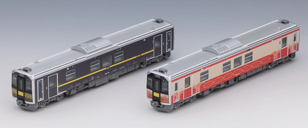 JR H100形ディーゼルカー（室蘭線・日高線ラッピング車）セット ｜製品