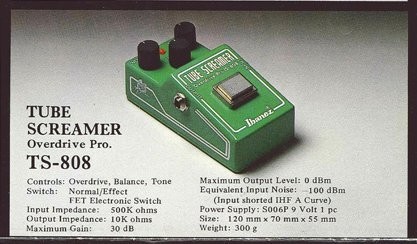 TONEHOME - the World of Vintage Guitar Effects Pedals - TS-808