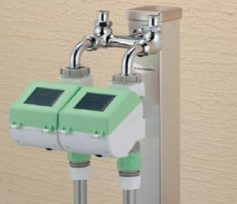 カクダイ 自動水やりタイマー 潅水コンピューター 移動コンピューター