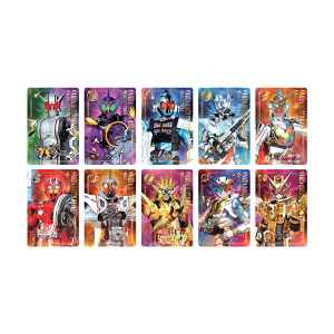 セット販売＞平成仮面ライダー トレーディングロゴステッカー