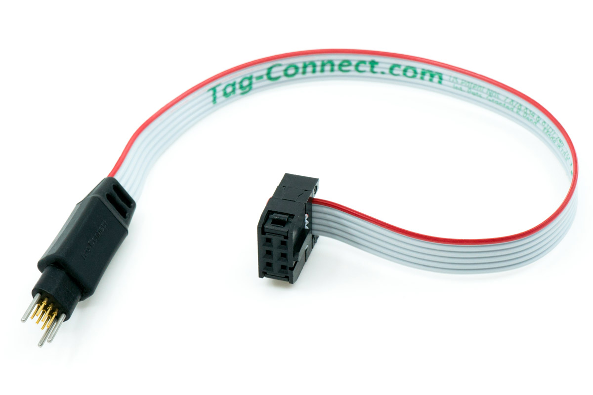 TC2030-NL no-legs to 6 pin IDC MCU debug cable | Tag-Connect