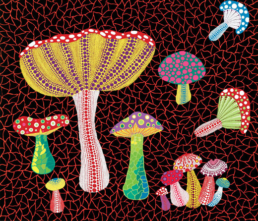 毒きのこToadstools|草間彌生Yayoi Kusama