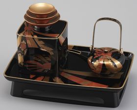 屠蘇器・祝熨斗蒔絵 1,210,000円（税込） | 輪島塗の塗師屋 輪島漆器