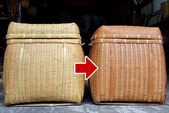 三段魚籠 | 虎斑竹専門店 竹虎