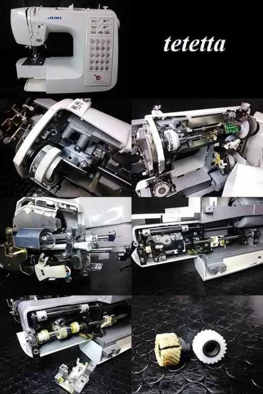 JUKIミシン修理｜HZL-e60｜釜が回っていない | tetettaミシン修理ブログ