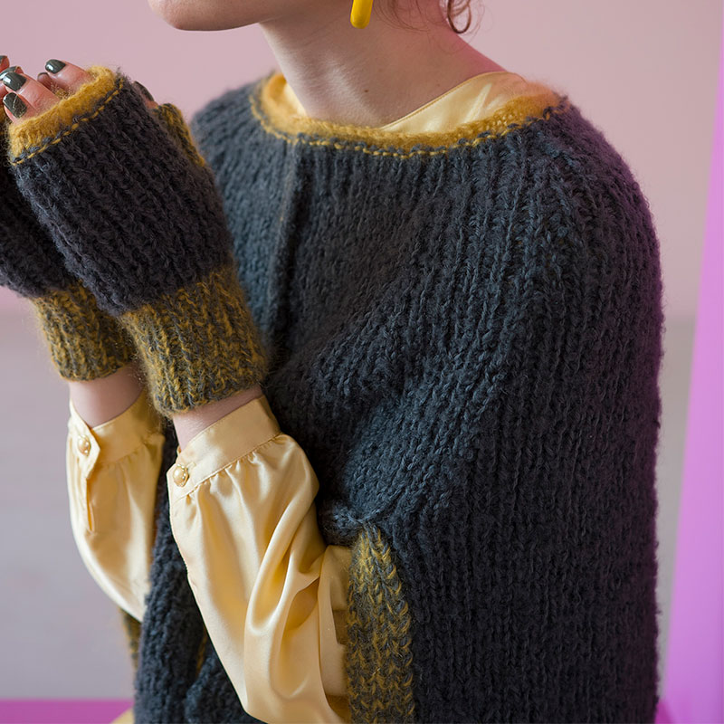 レシピ〉グレーのポンチョ: レシピ｜手づくりタウン by 日本ヴォーグ社