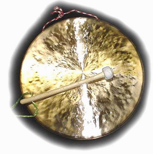 銅鑼(どら)直径28cm - 横浜中華街天宝堂本店