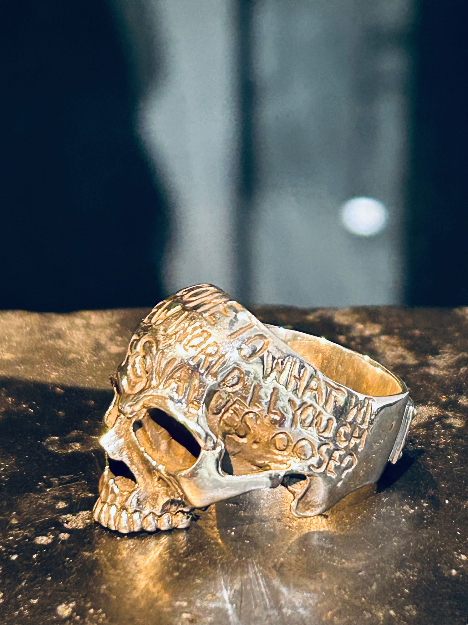 THE ONENESS - THEONENESS Philosophy SkullRing / スカルリング