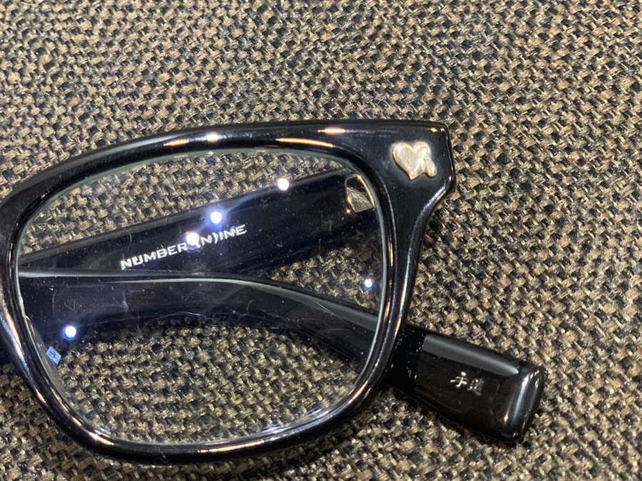 スタイル茅ケ崎店】泰八郎謹製×NUMBER NINEからコラボ伊達眼鏡が入荷