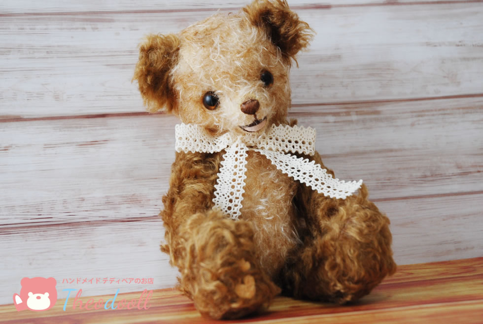 ミルクベア テディベア ぬいぐるみ 海外作家様 ハンドメイド くま 熊