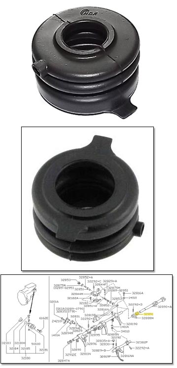 Motorsport Auto - The Z Store - Factory Striking Rod Boot, 90-96