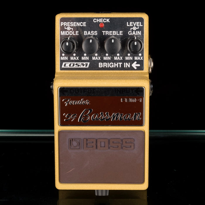 Used Boss FBM-1 Fender '59 Bassman Pedal With Box — Truetone Music