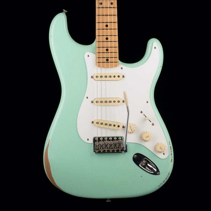 Pre Owned Fender Vintera Road Worn 50s Stratocaster Surf Green