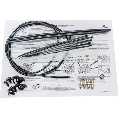 KM Grammer MSG95A/AL & G Air Hose Kit | AL166451 | Tractorseats.com