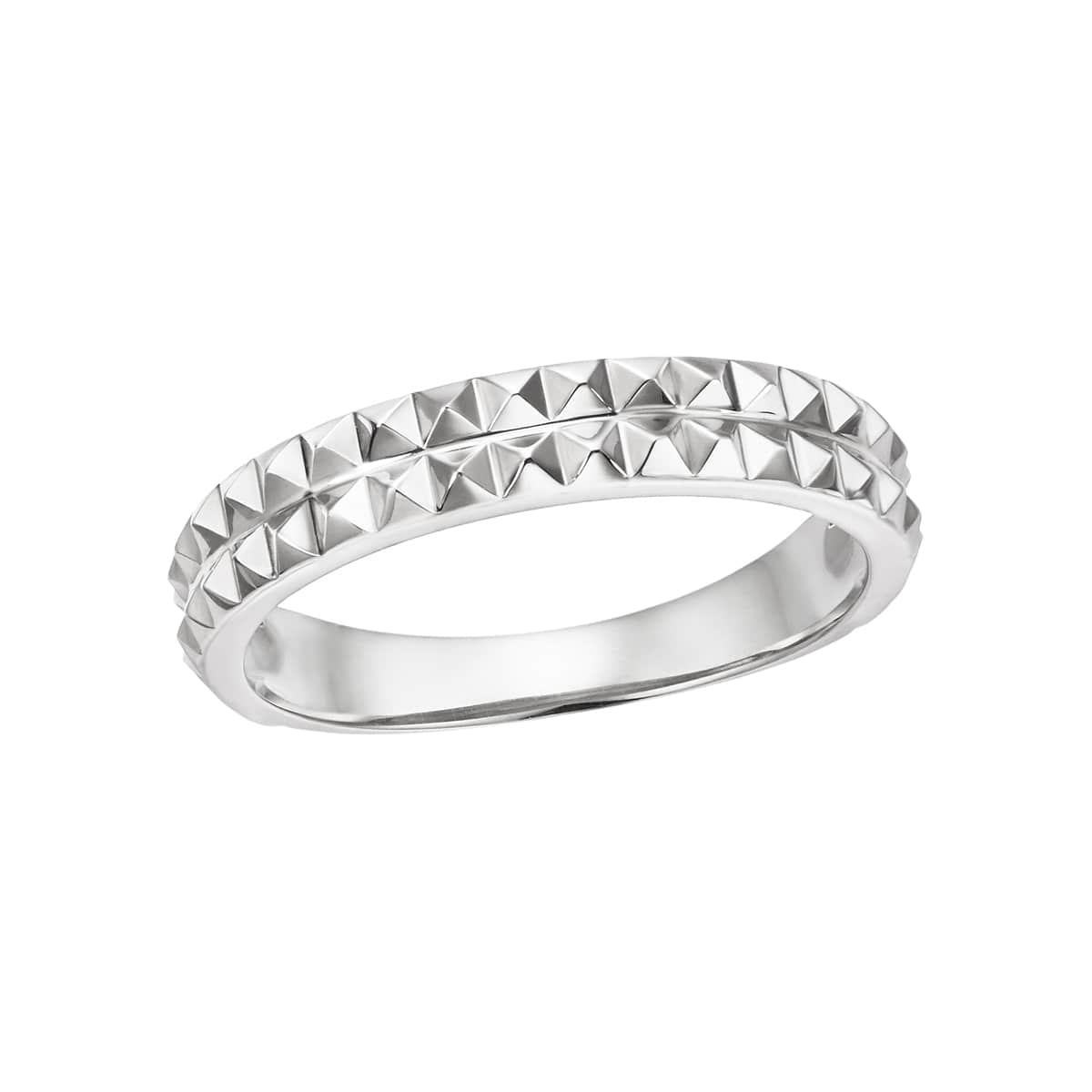 プラチナ鑑定書付ダイヤモンドリング（0.07カラット）(RKR038